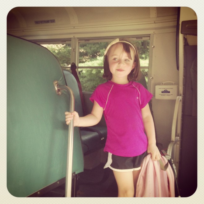 Lily's First Bus Ride