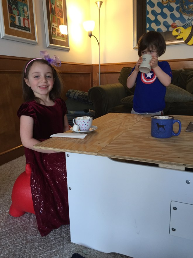 Our little poetry and read aloud lovers